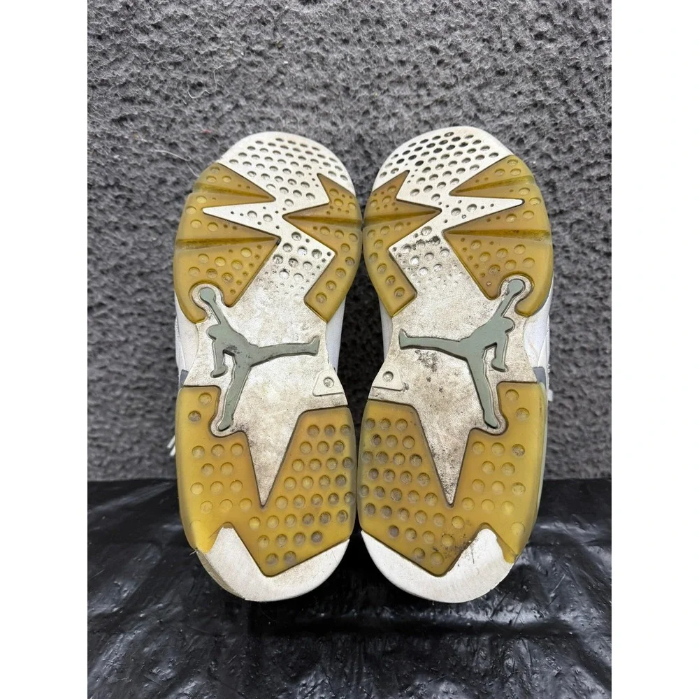 Air Jordan 6 Retro Cool Grey High Top Sneakers CT8529-100 Mens Size 9 US